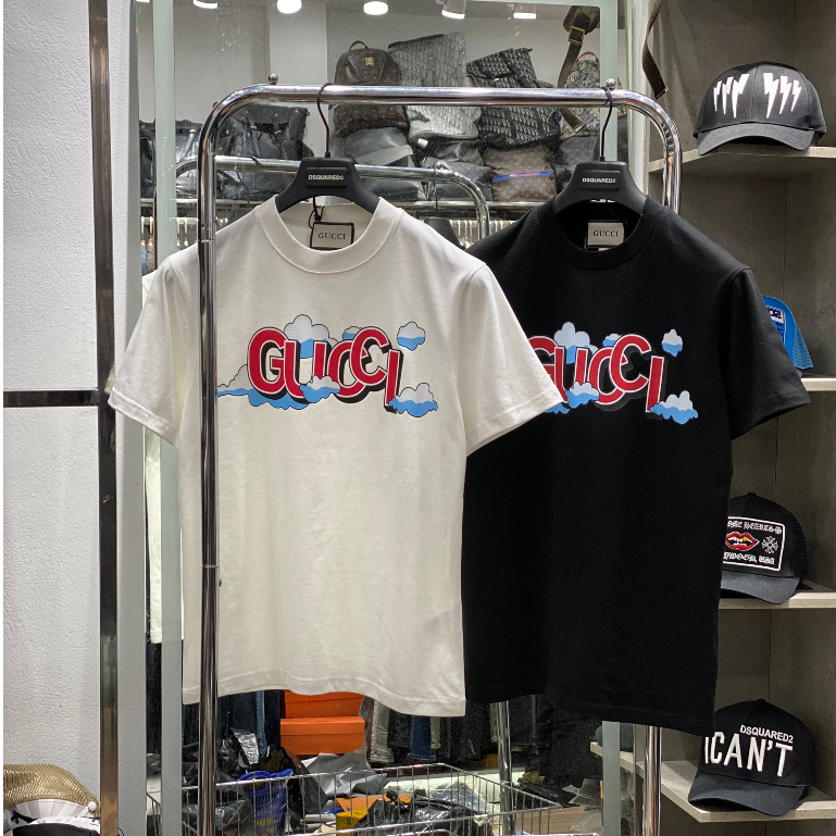 Áo Phông G.u.c.c.i Cao Cấp Form Rộng Tay Lỡ_Áo Gucci Cho Nam Và Nữ.