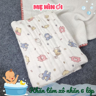 KHĂN TẮM XÔ NHĂN 6 LỚP
