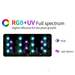 Đèn Week Mini9 Pro RGB+UV điều chỉnh qua điện thoại