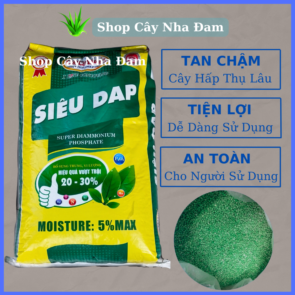 Phân DAP Cao Cấp Cho Mọi Cây Trồng 1kg