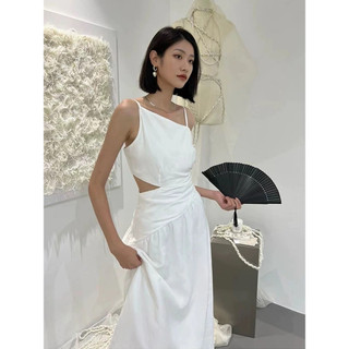 Váy Hai Dây Khoét Eo Thiết Kế Sang Chảnh, Váy Đi Biển Đi Tiệc Siêu Xinh Chất Liệu Cao Cấp Hai lớp - Lilly Official