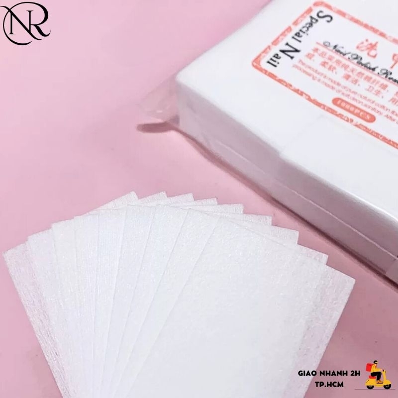 Giấy Chùi Gel, Giấy Lau Gel Hàng Loại 1 Không Xù Lông - Nails Red