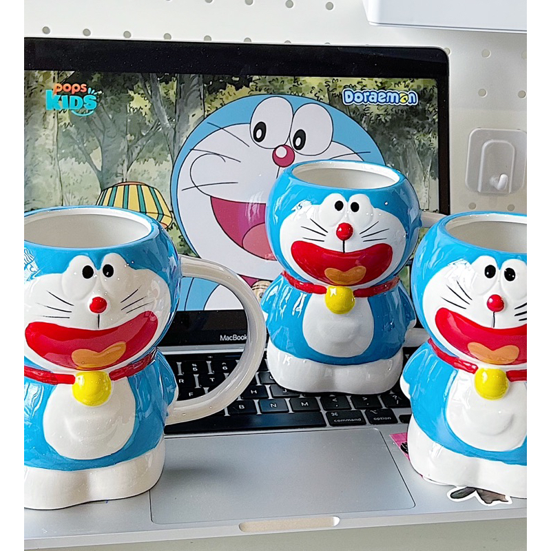 Ly sứ Doraemon 3D aesthetic