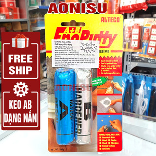 Keo AB Epoputty Nắn Siêu Dính - Keo AB 2 Thành Phần Dùng Cho Mọi Yêu Cầu Kết Dính Aonisu