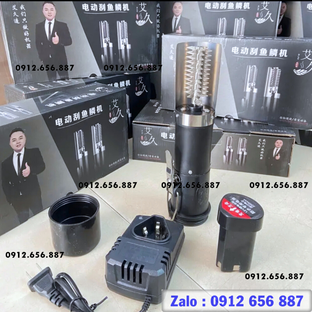 Máy đánh vảy cá cầm tay dùng cho gia đình hộ kinh doanh nhỏ lẻ, máy đánh vảy cá lóc mini giá bao nhiêu mua ở đâu