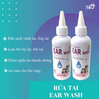 Combo 10 tặng 2 ear wash - dung dịch vệ sinh tai cho chó mèo