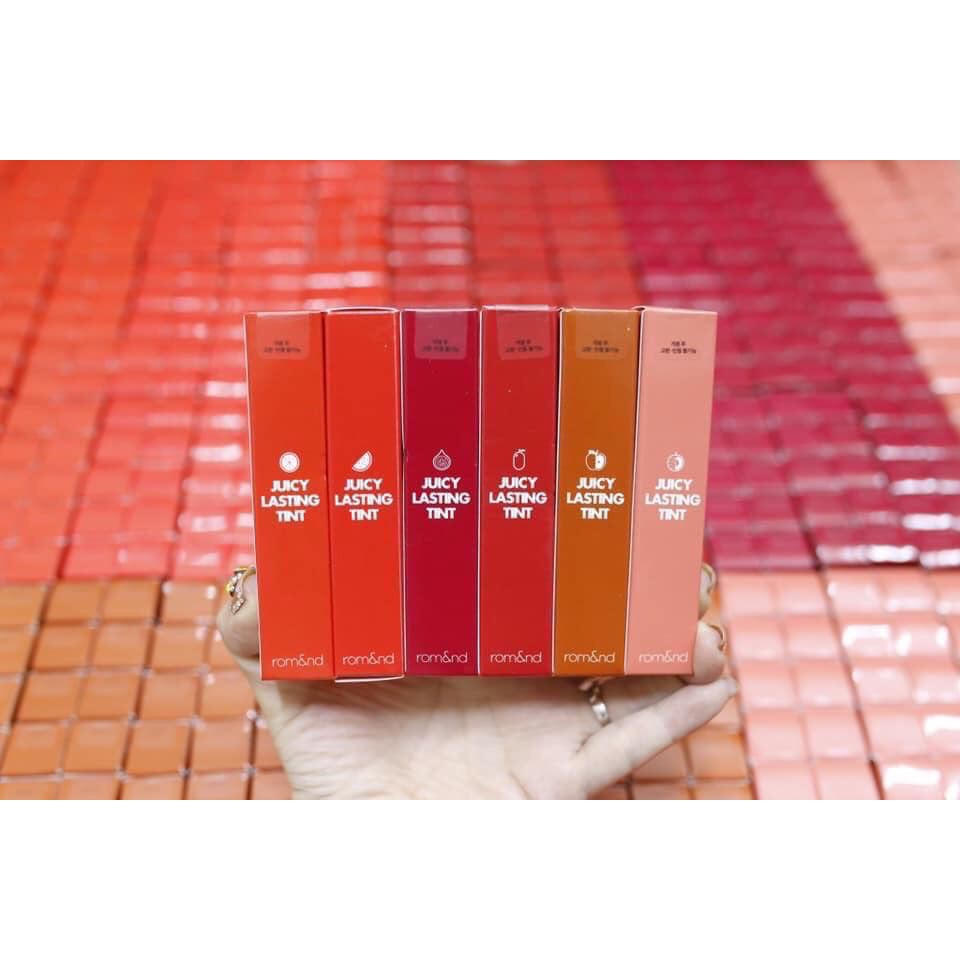 Son Tint Lì Romand Juicy Lasting Tint NEW 2019 13 16 19 20 23 24 29