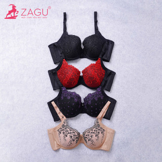 Áo Ngực Mút Mỏng, Cúp Nguyên Ngực, Bản Lưng To ZAGU 8806 Chuẩn Hàng Thương Hiệu