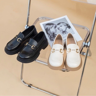 Giày cổ thấp nữ minmin quai xích Sục Loafer CT21 Tiemgiayboot