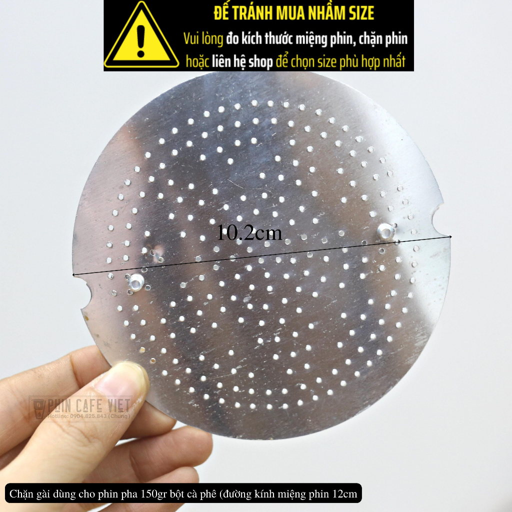 Tim, ruột, lõi, chặn gài, nén phin cà phê bằng nhôm