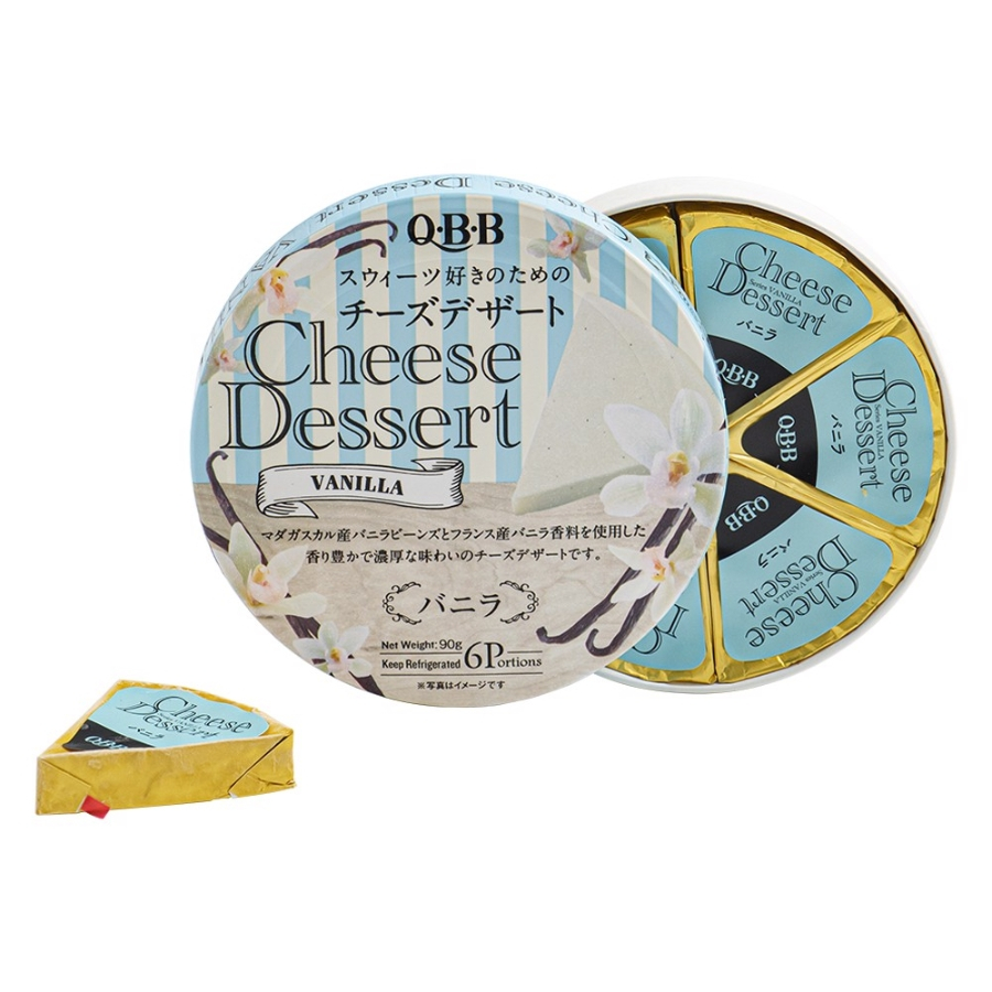 Phô Mai QBB Nhật Cho Bé Đủ Vị, 6 Miếng X 15G