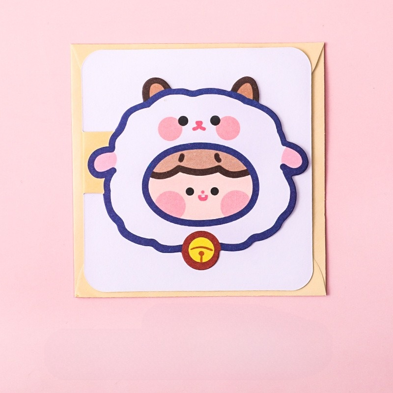 Thiệp Sinh Nhật Chúc Mừng Decor Handmade Set Quà Tặng Timo GQ15