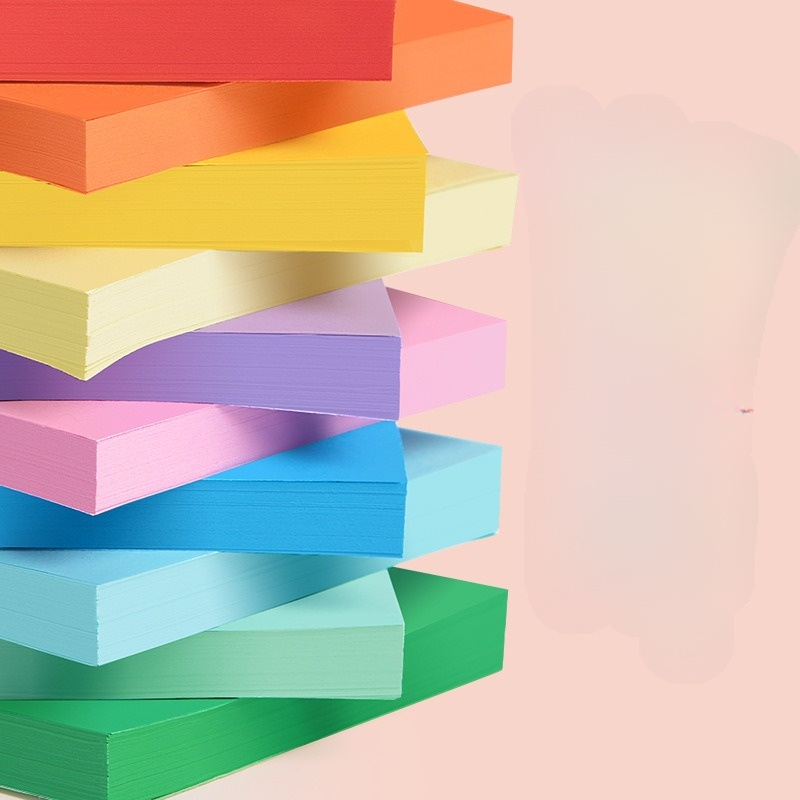 Giấy Gấp Origami Hạc Sao Thủ Công Nhiều Màu Pastel Quà Handmade QT12