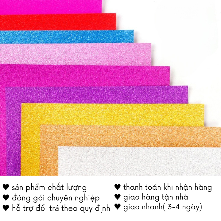 Giấy Gấp Hạc Origami Sao Kim Tuyến Thủ Công Nhiều Màu Quà Handmade QT12