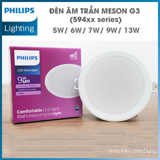 Đèn led âm trần philips meson g3 - hàng chính hãng - ánh sáng đồng đều, giá cạnh tranh