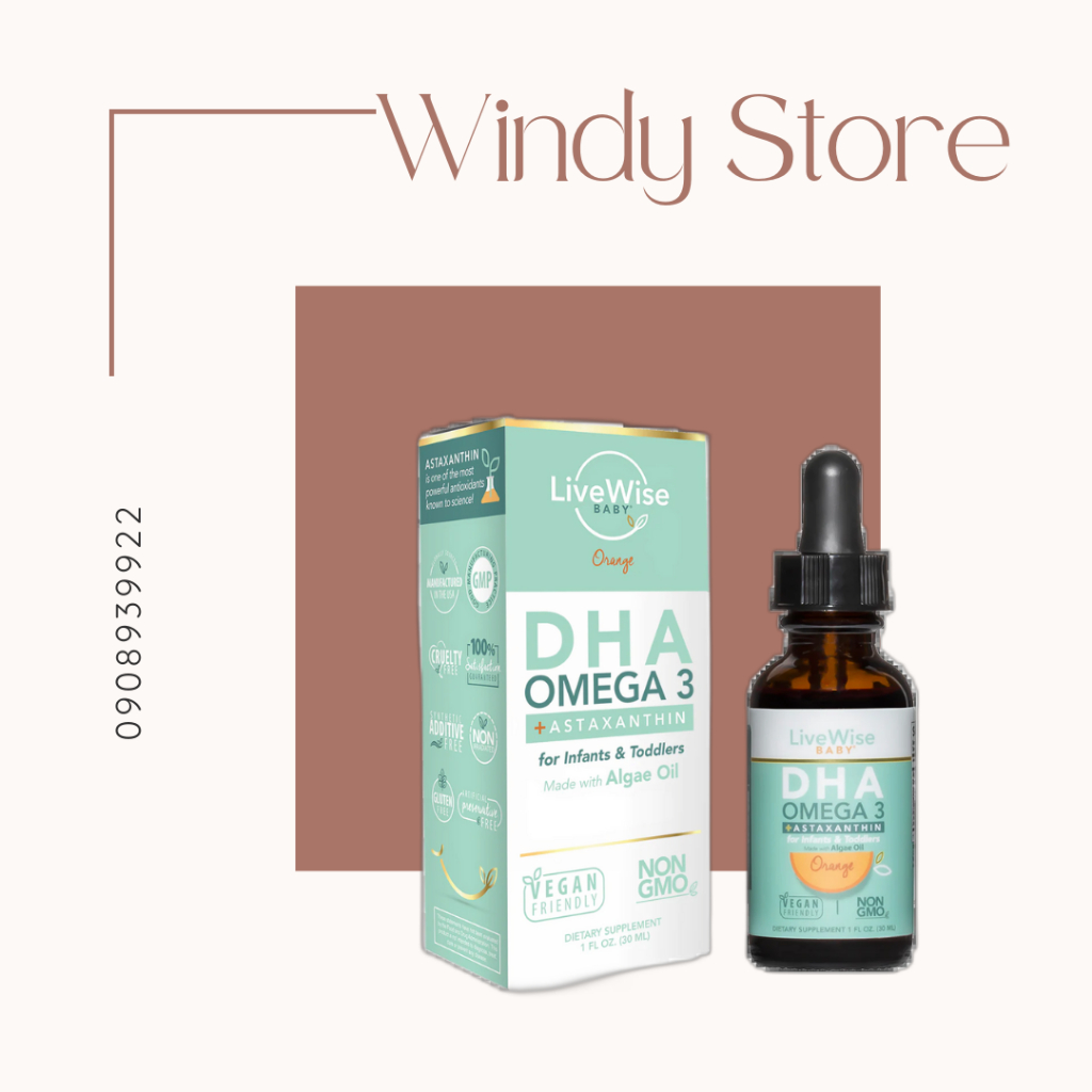 DHA LiveWise cho bé từ 0-3y