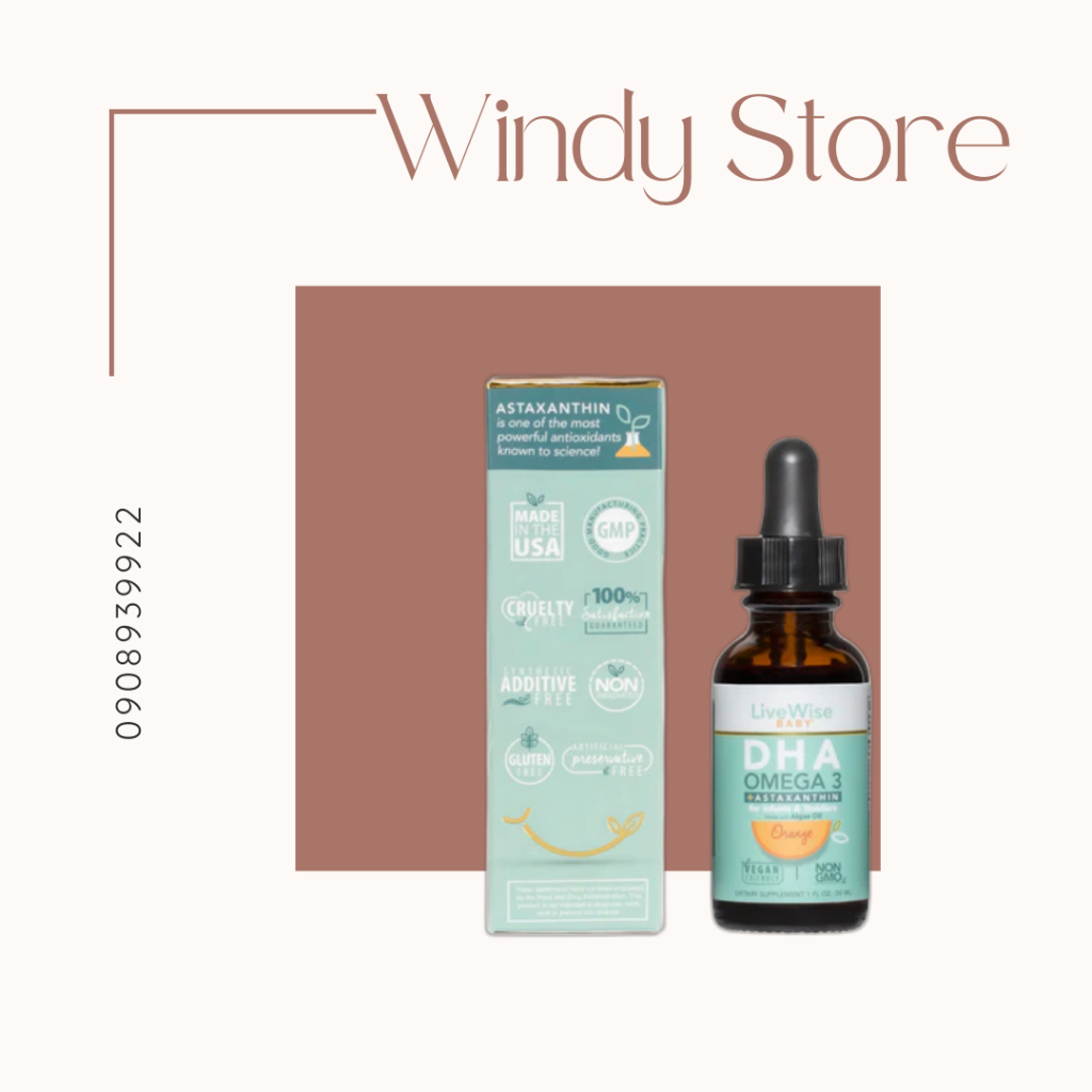 DHA LiveWise cho bé từ 0-3y