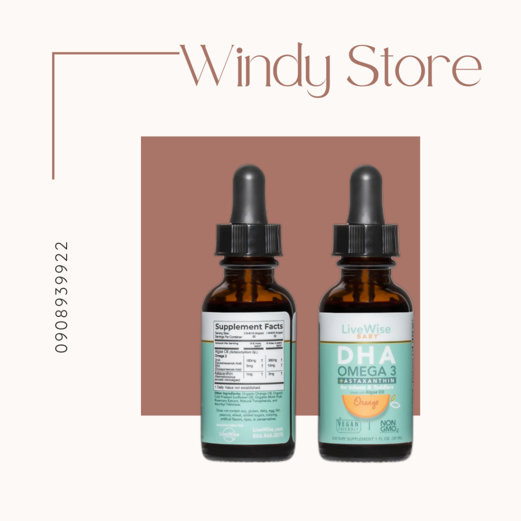 DHA LiveWise cho bé từ 0-3y