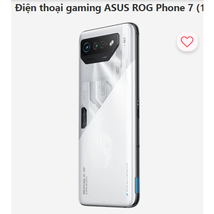 Điện thoại gaming ASUS ROG Phone 7 (16GB/512GB) - Chính hãng