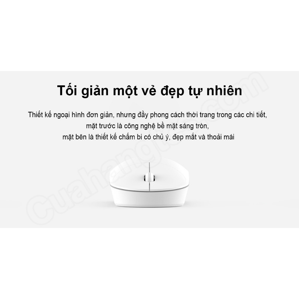 Chuột không dây XM WXSB01MW -Chuột không dây gen 3