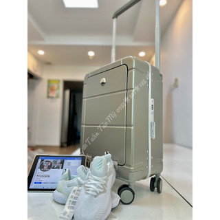 Vali samsonite xtay Mỹ carbon ngăn laptop siêu rộng