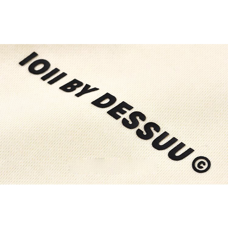 Áo Hoodie trùm đầu Dessuu phong cách đơn giản in chữ 1011 by dessu