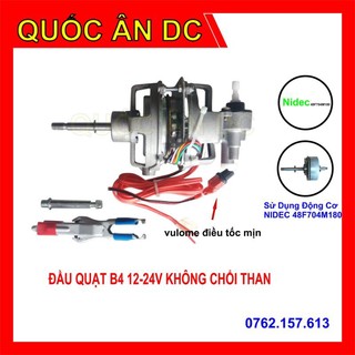 Đầu quạt 12-24v brushless NIDEC ( không chổi than)