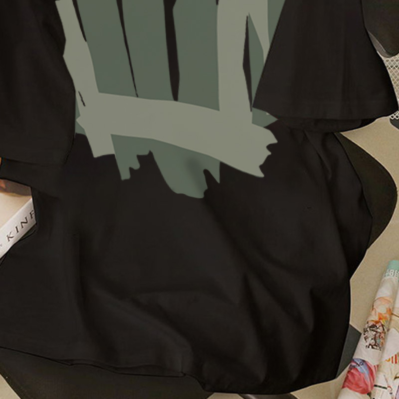 Áo thun unisex IFXBYT A2588 100% cotton dáng rộng phong cách đường phố ulzzang