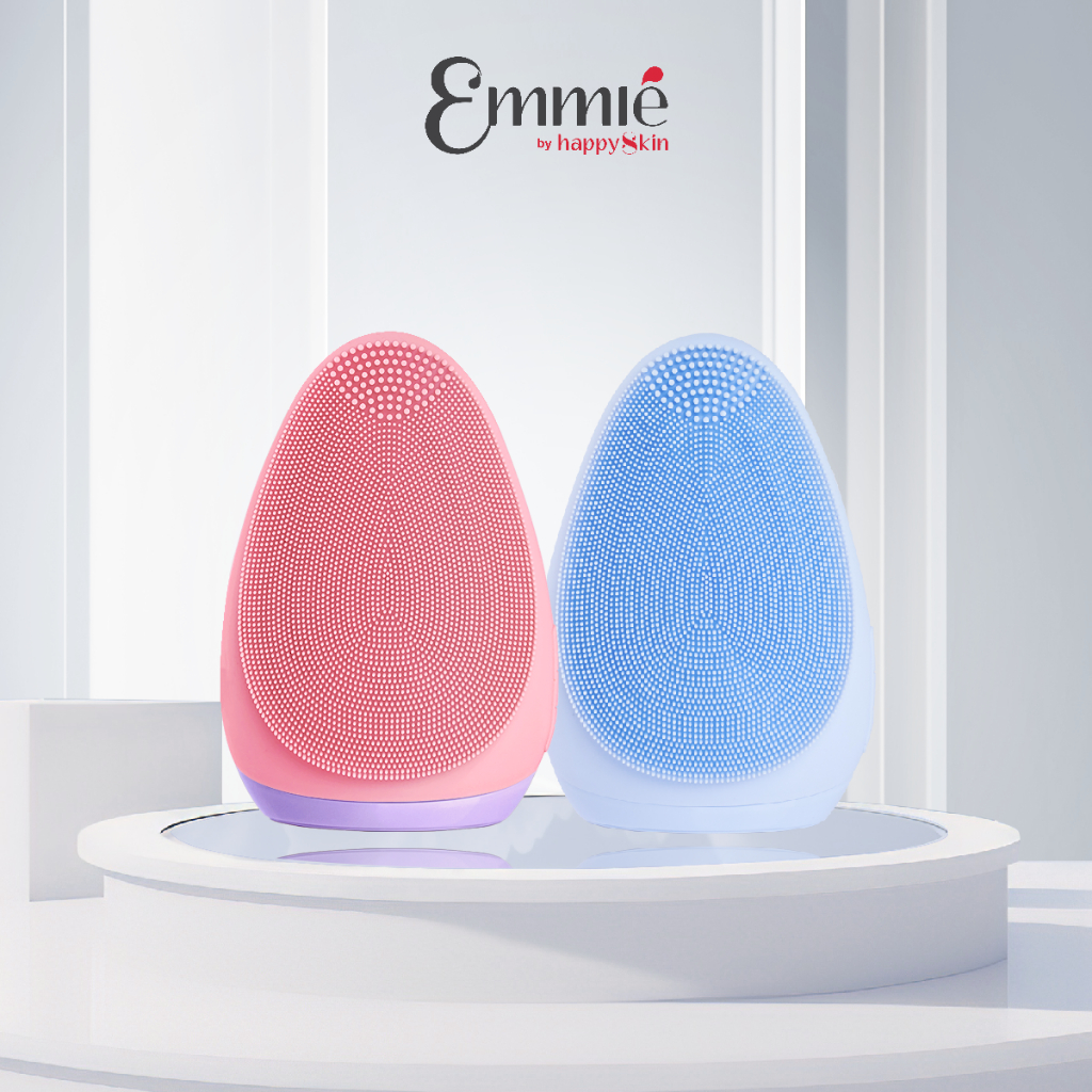 MUA 1 ĐƯỢC 2: Mua 1 Máy rửa mặt Premium Facial Cleansing Brush - Sonic Heat tặng Máy Rửa Mặt Emmié Premium Facial Cleans