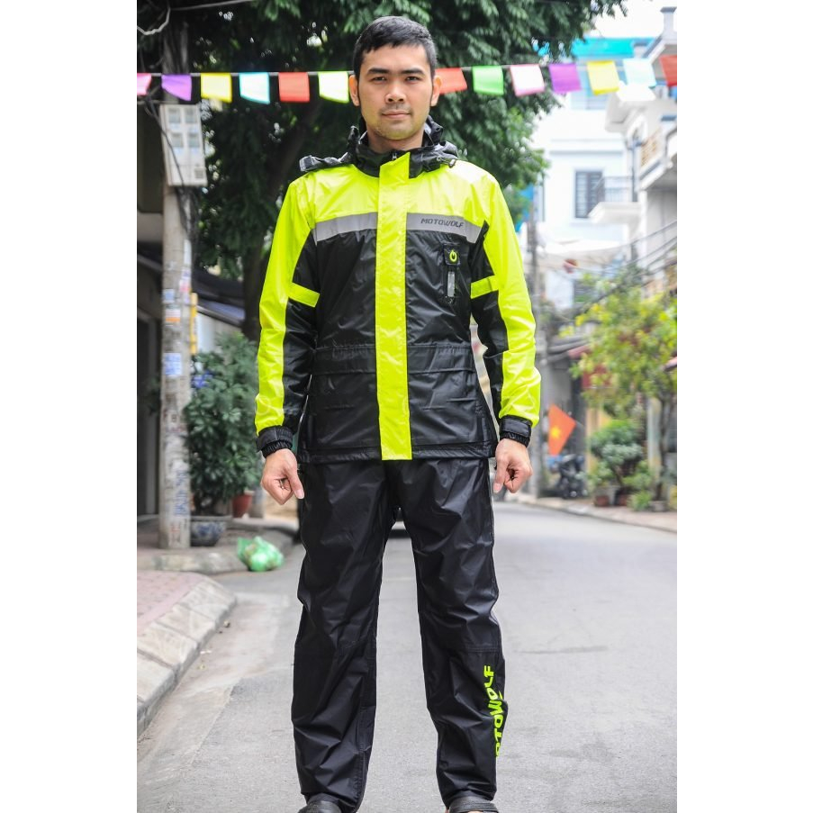 Bộ áo mưa MOTOWOLF MDL0402 - áo mưa bộ cao cấp