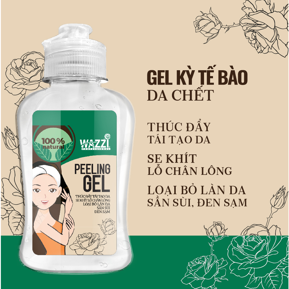 Gel Kỳ Tế Bào Chết Body Wazzi 100g