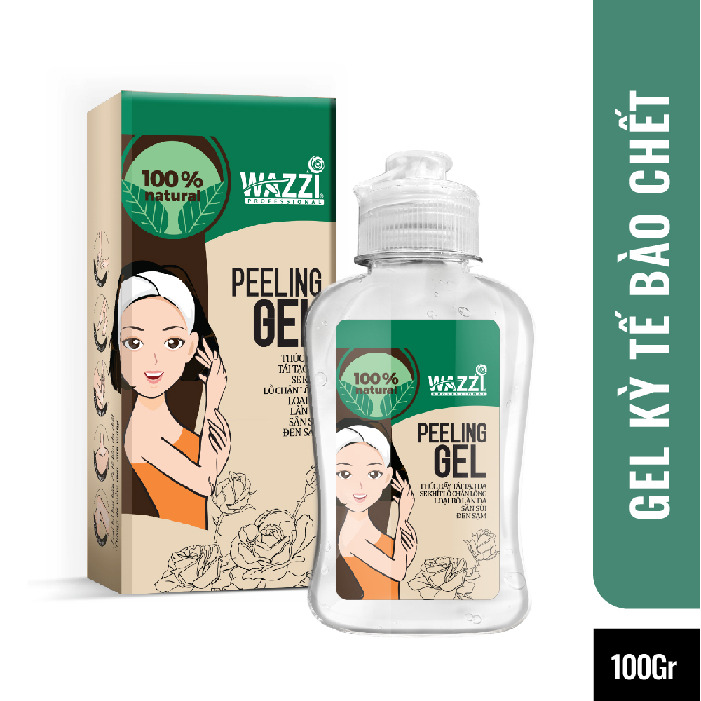 Gel Kỳ Tế Bào Chết Body Wazzi 100g