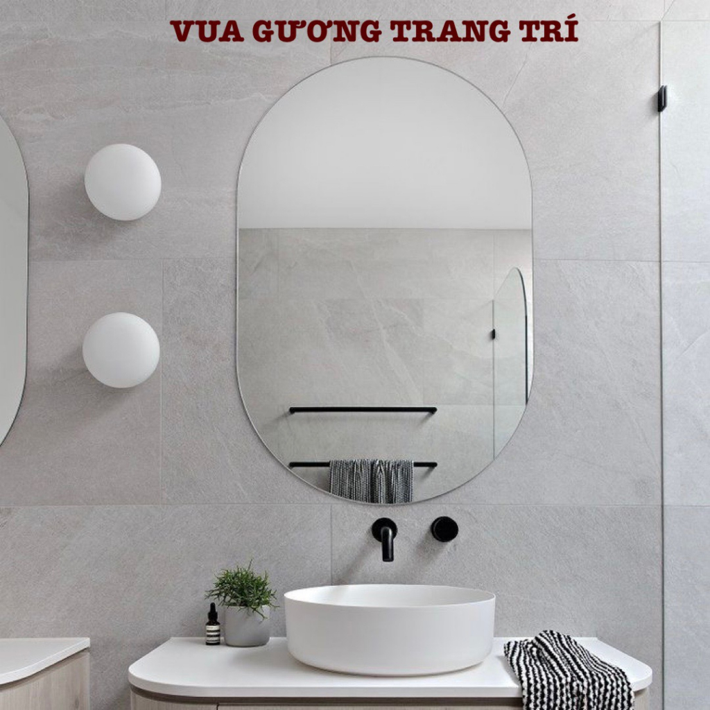 Gương soi toàn thân nhà tắm bàn trang điểm nhiều mẫu kích thước 80x100cm