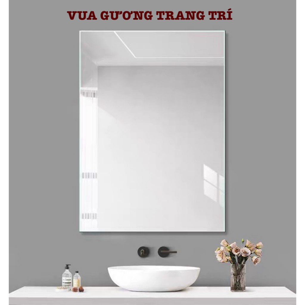 Gương soi toàn thân nhà tắm bàn trang điểm nhiều mẫu kích thước 80x100cm