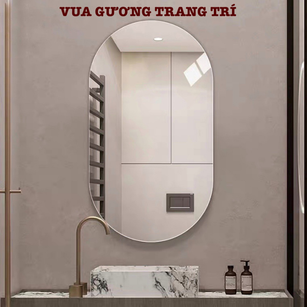 Gương soi toàn thân nhà tắm bàn trang điểm nhiều mẫu kích thước 80x100cm
