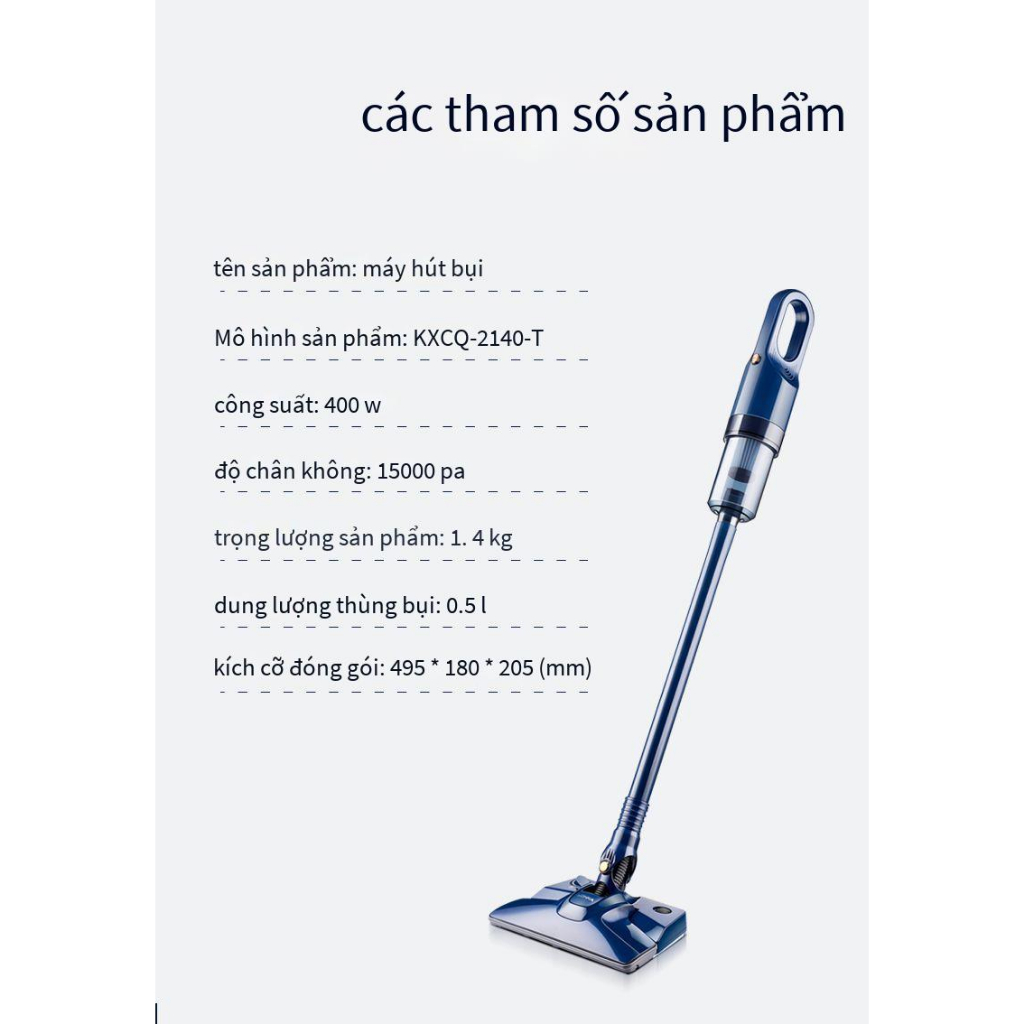 Máy hút bụi gia đình dành cho nhà bếp trong phòng khách