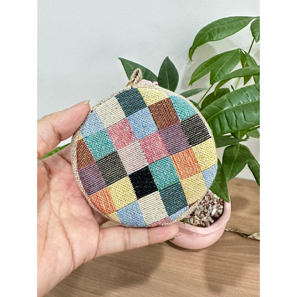 Túi ví móc khóa đa năng handmade đựng được thẻ xe, tiền lẻ đi chợ, đồ buộc tóc,kẹp tóc nhỏ, dây tai phone...tiện lợi