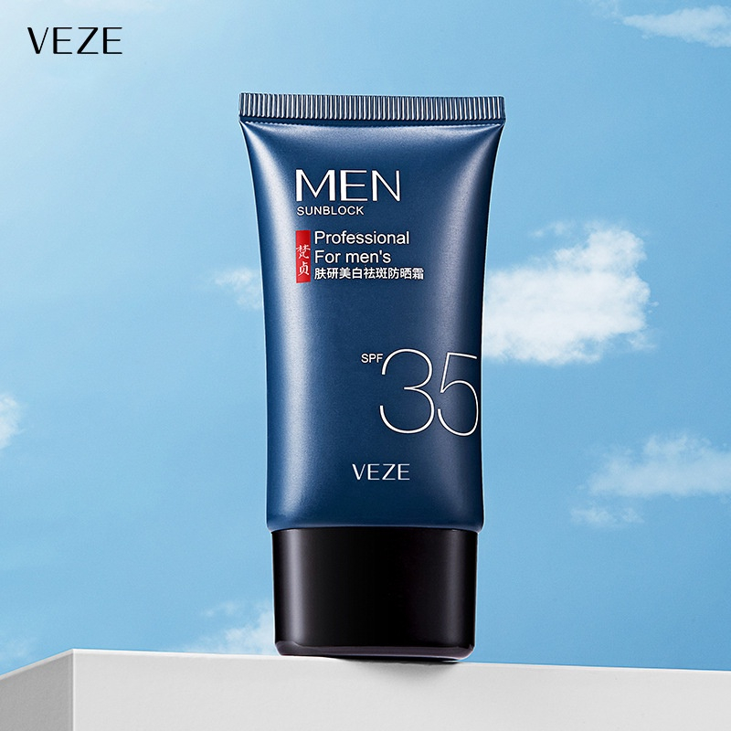 Kem chống nắng nam dưỡng da dưỡng trắng Veze Sunscream For Men's SPF35+ 45g