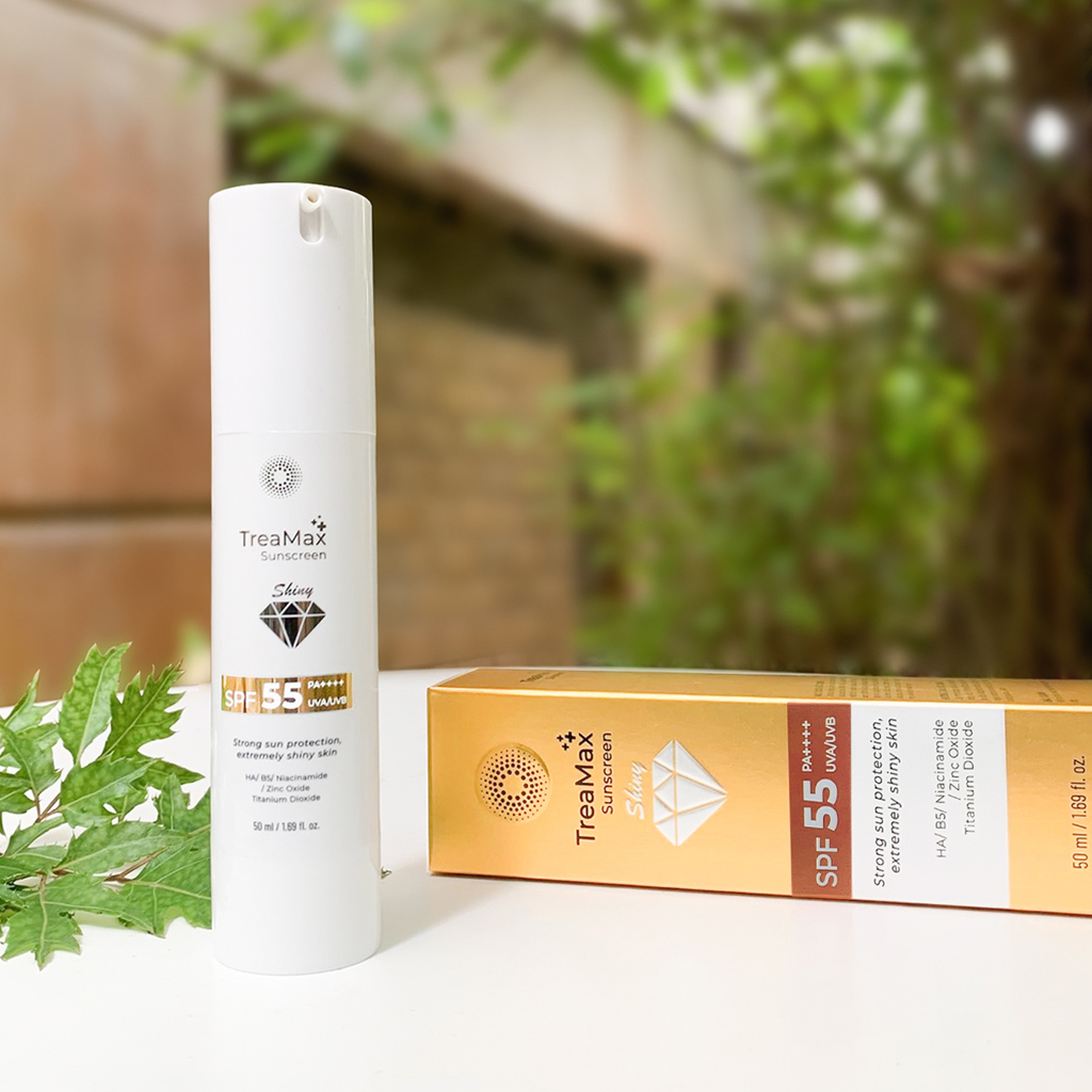 Kem Chống Nắng nâng tone Căng Bóng TreaMax Sunscreen Shiny 50ml