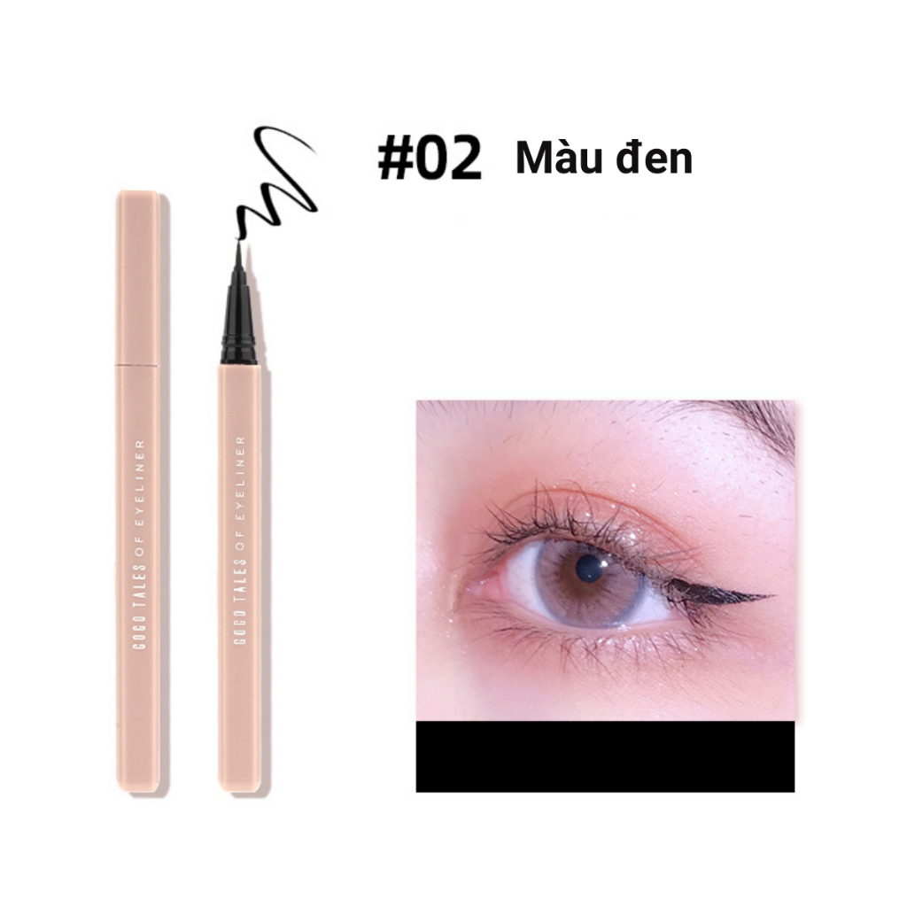 Bút kẻ mắt Gogotales lâu trôi kẻ mắt nước nội địa trung lâu trôi GT146