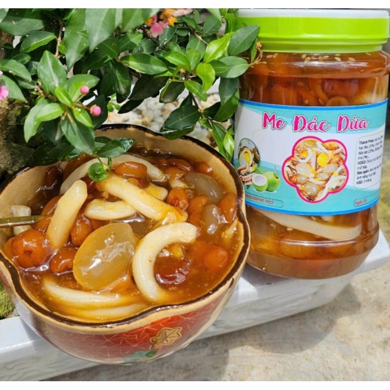 Me đác dừa - đặc sản Cần Thơ - hộp 550gr