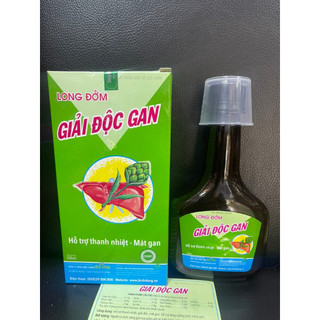 Long Đởm Giải Độc Gan của Dược Bình Đông thanh nhiệt, giải độc, mát gan - chai 280ml