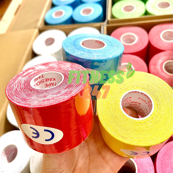 Băng Keo Dán Cơ Thể Thao Kinesiology, Băng Cuốn Hỗ Trợ Chấn Thương Bảo Vệ Khớp Tay Chân