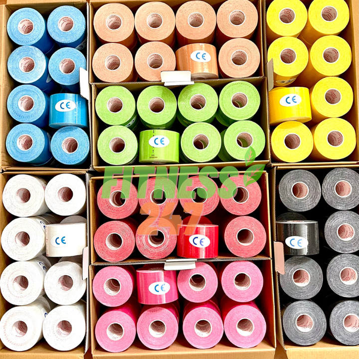 Băng Keo Dán Cơ Thể Thao Kinesiology, Băng Cuốn Hỗ Trợ Chấn Thương Bảo Vệ Khớp Tay Chân