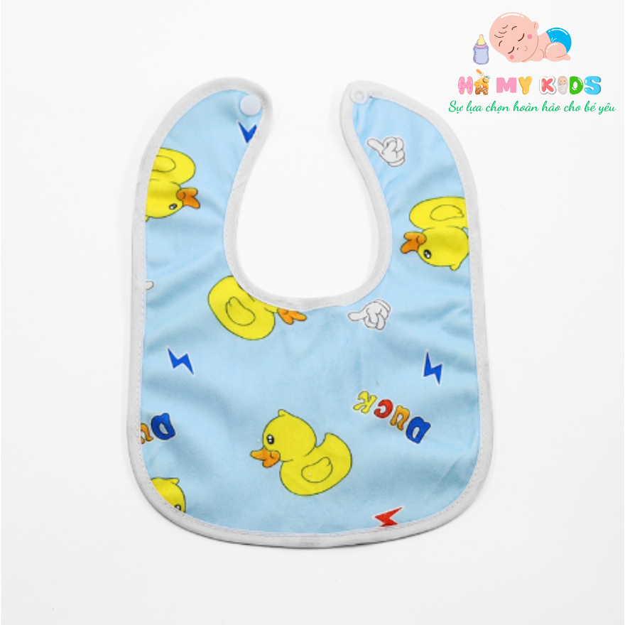 Yếm ăn dặm chữ U chống thấm cho bé trai và bé gái