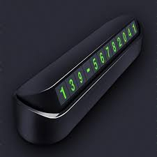 Bảng ghi số điện thoại khi đỗ xe ô tô loại bập bênh, bảng sdt để trên xe hơi ô tô để người lạ liên hệ