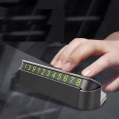 Bảng ghi số điện thoại khi đỗ xe ô tô loại bập bênh, bảng sdt để trên xe hơi ô tô để người lạ liên hệ