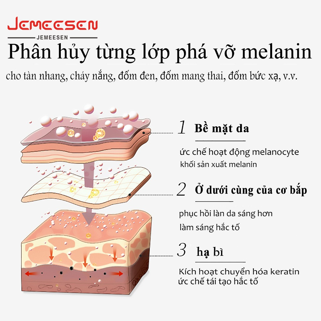 Tinh chất làm trắng sạch tàn nhang Kem trắng da và xóa tàn nhang Hiệu quả làm mờ thâm nám tàn nhan chống nám Làm trắng