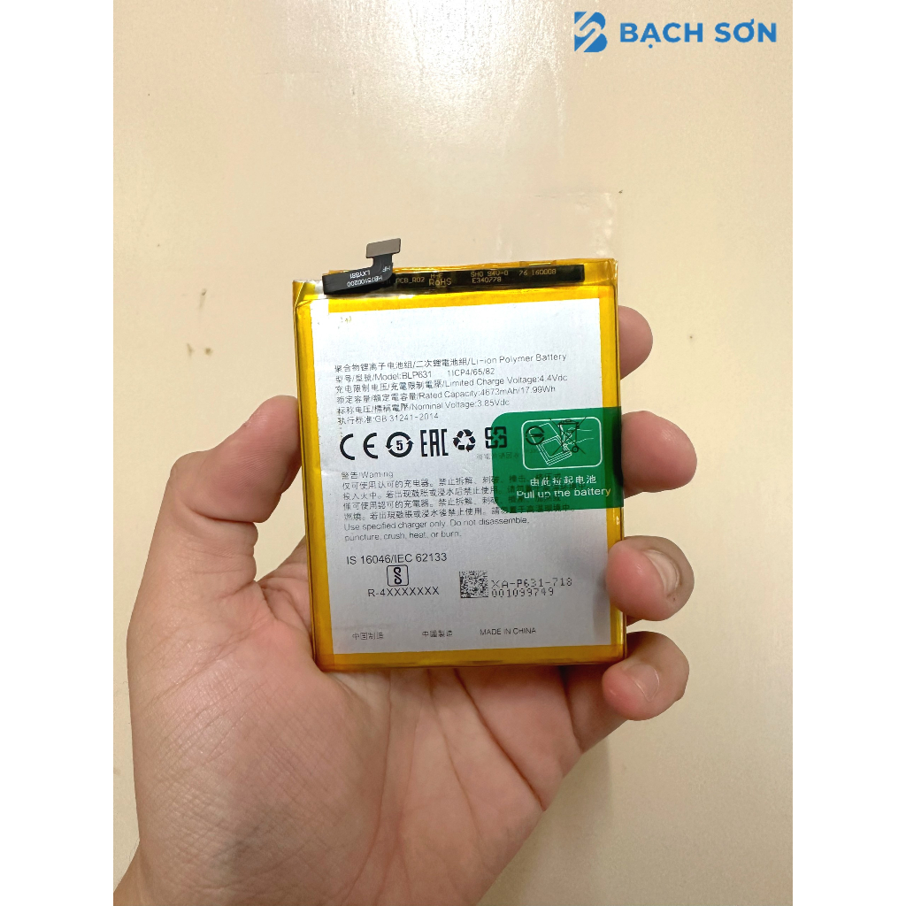 PIN ZIN CHẤT LƯỢNG MỚI 100% OPPO F5 - PIN TRÂU