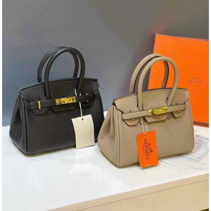 Túi hm bir kin size mini 20cm da togo sần